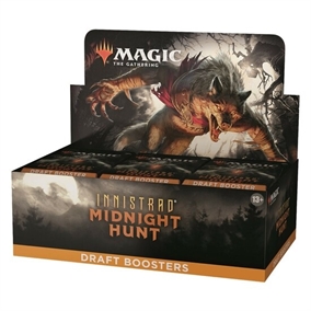 Innistrad Midnight Hunt - Draft Booster Box Display (36 Booster Pakker) - Magic the Gathering